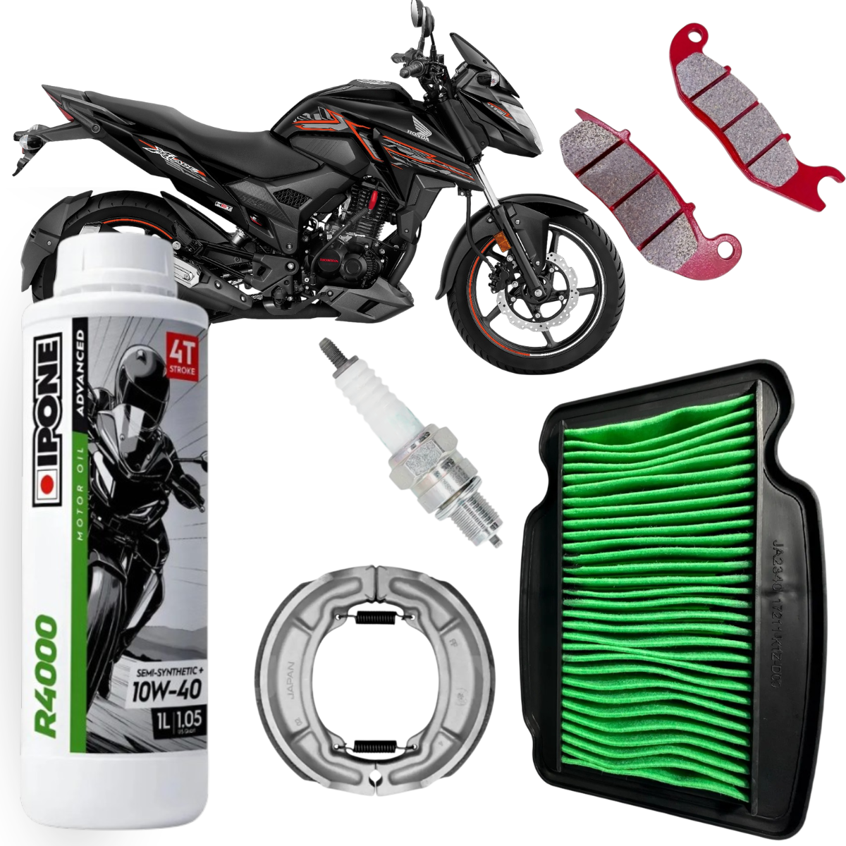 KIT MANTENCION HONDA X BLADE COMPLETO IPONE 10W40 + FILTRO